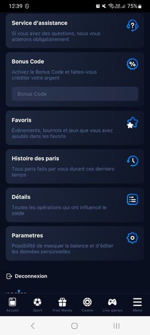 Paris Sportifs via l'Application 1Win au Cameroun